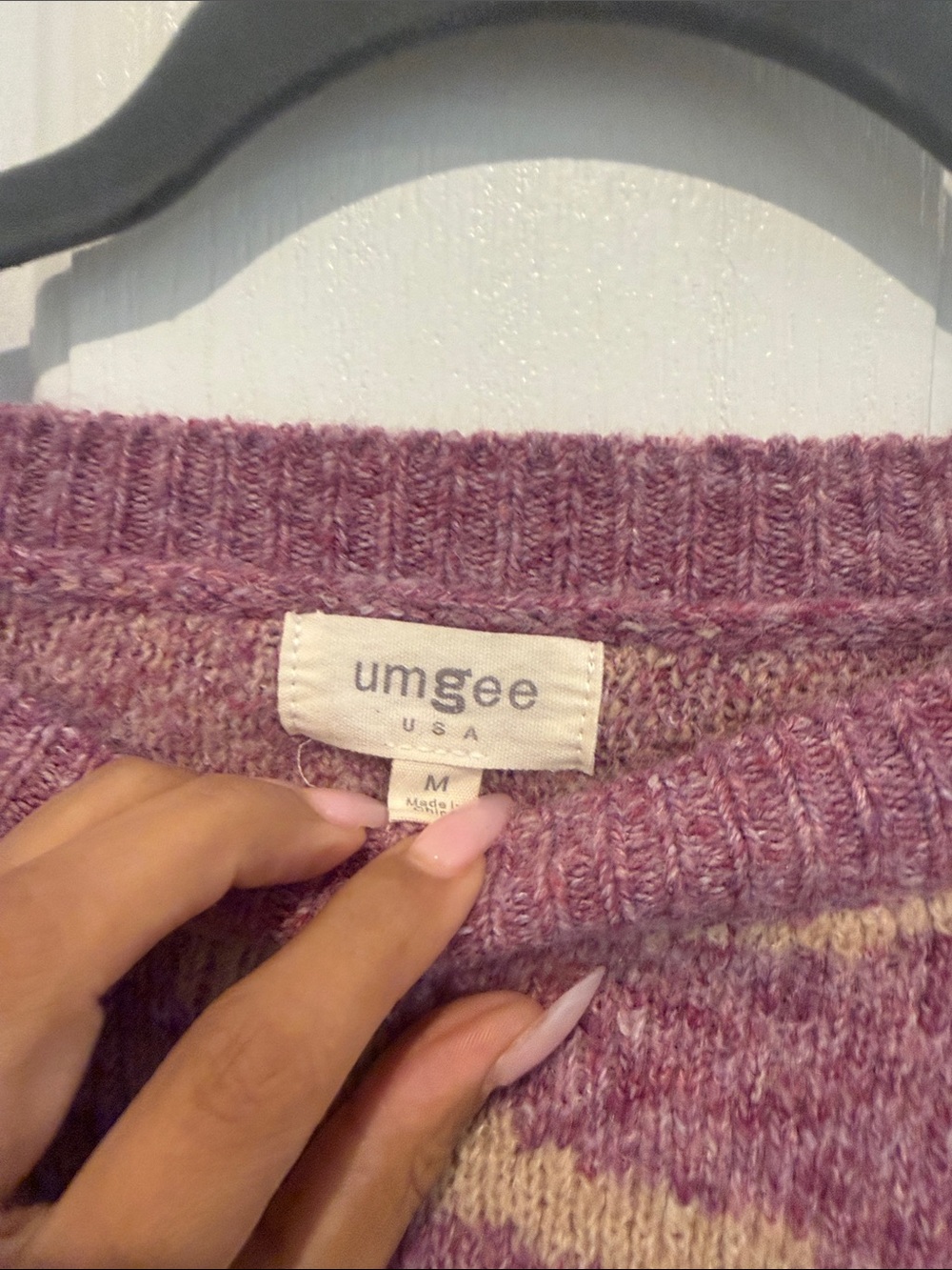 Umgee heart style sweater - Picture 3 of 5